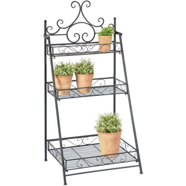 Etagère pliante à plantes Arabesques