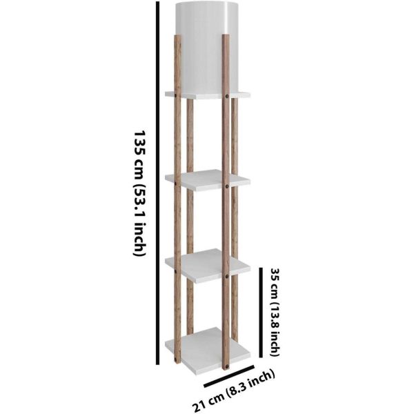 Etagère avec lampe intégrée Nora - ASI-0205