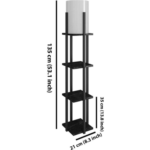 Etagère avec lampe intégrée Nora - ASI-0204