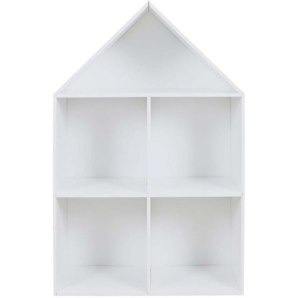 Etagère maison en bois 4 cases Paul - CMP-2651