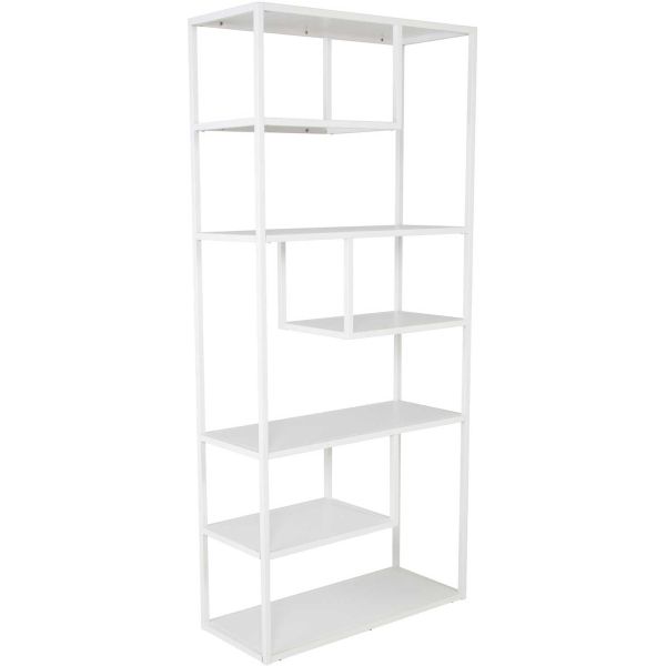 Etagère en métal 85 x 35 x 190 cm Staal