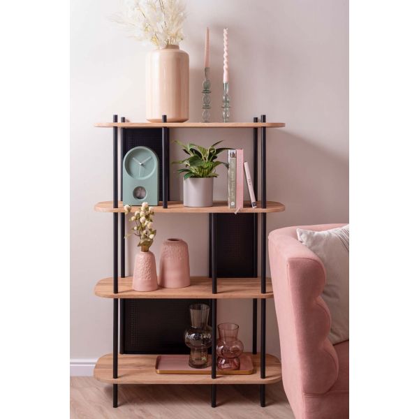 Etagère en métal imitation bois  Cabinet - 8