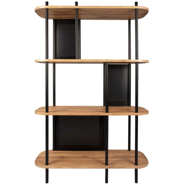 Etagère en métal imitation bois  Cabinet
