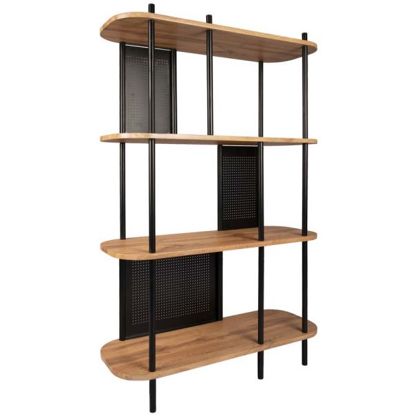 Etagère en métal imitation bois  Cabinet - PRE-1311
