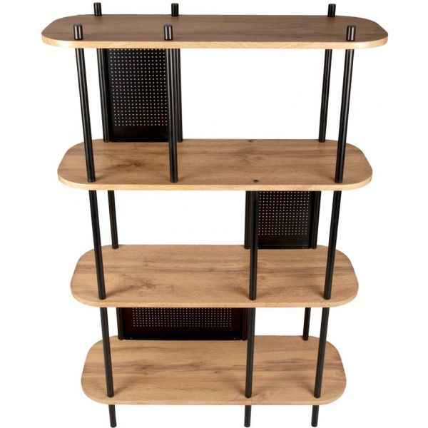 Etagère en métal imitation bois  Cabinet - 5