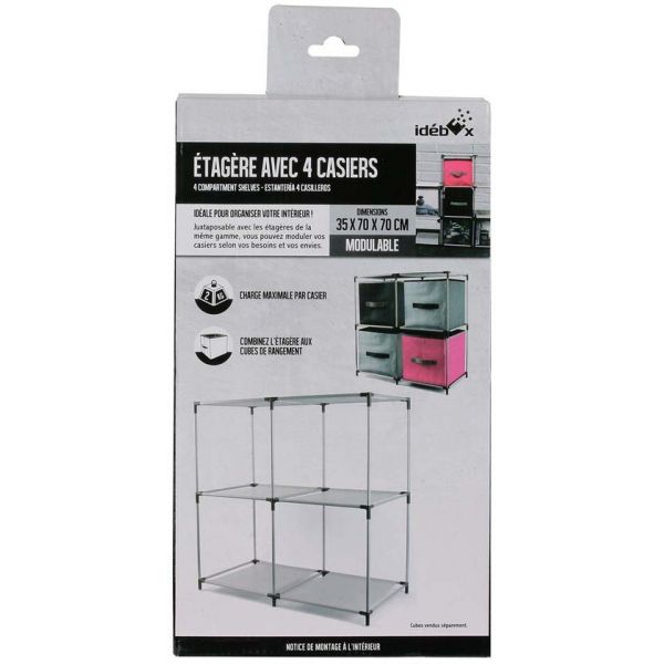 Etagère multi casiers Smart - 11,90