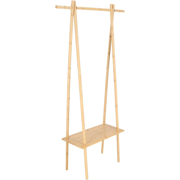 Etagère multifonction d'intérieur en bambou