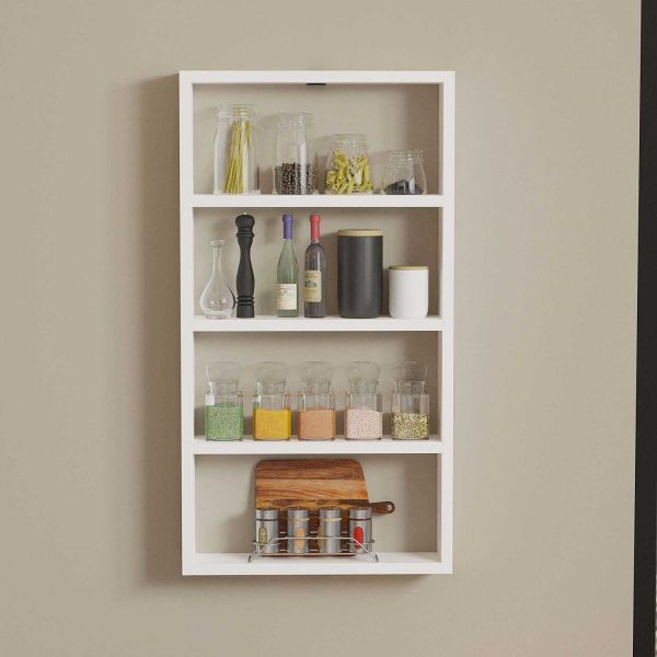 Etagère murale en aggloméré Quatro - HANAH HOME