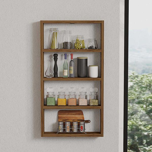 Etagère murale en aggloméré Quatro - HANAH HOME