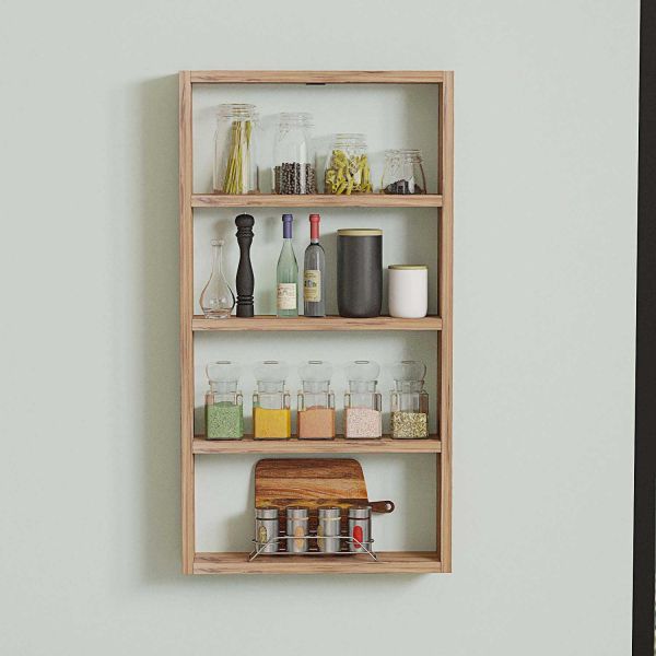 Etagère murale en aggloméré Quatro - HANAH HOME