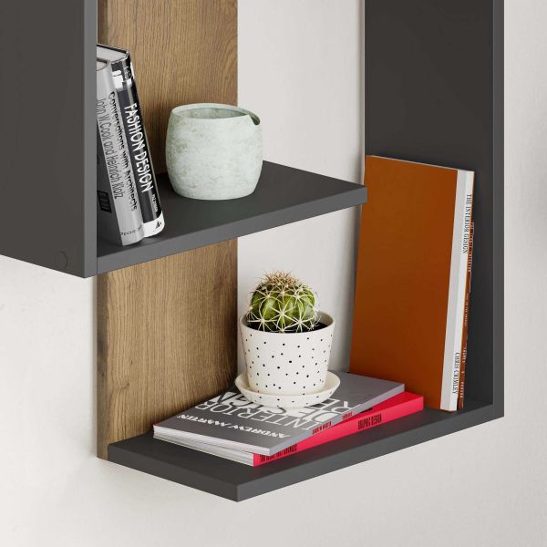 Etagère murale bicolore en aggloméré Paranoid - 39,90