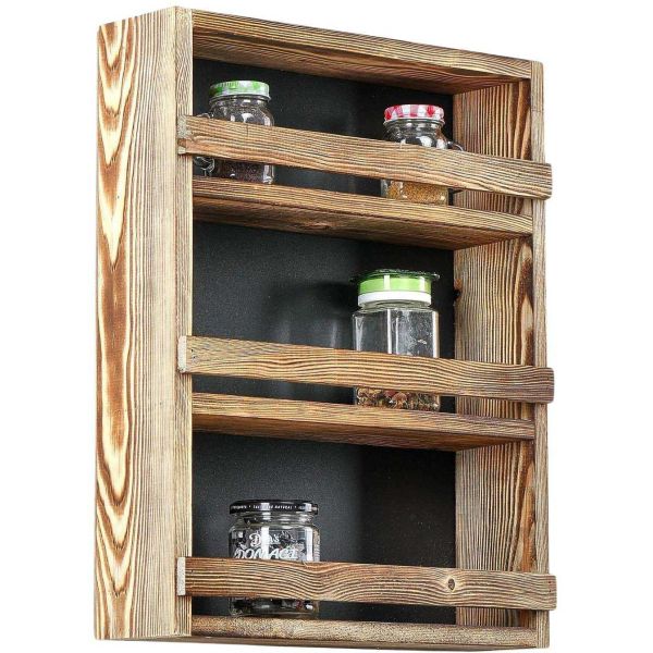 Etagère murale en bois - 6