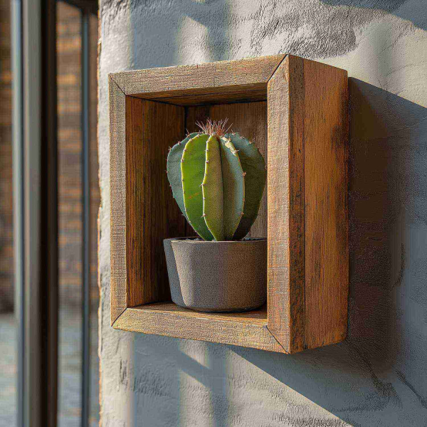 Etagère murale en bois Cubby - HANAH HOME