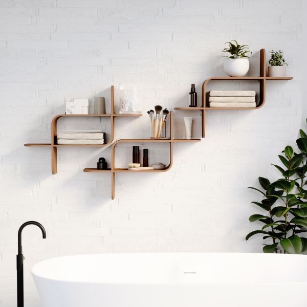 Étagère murale en bois Shelf - 7