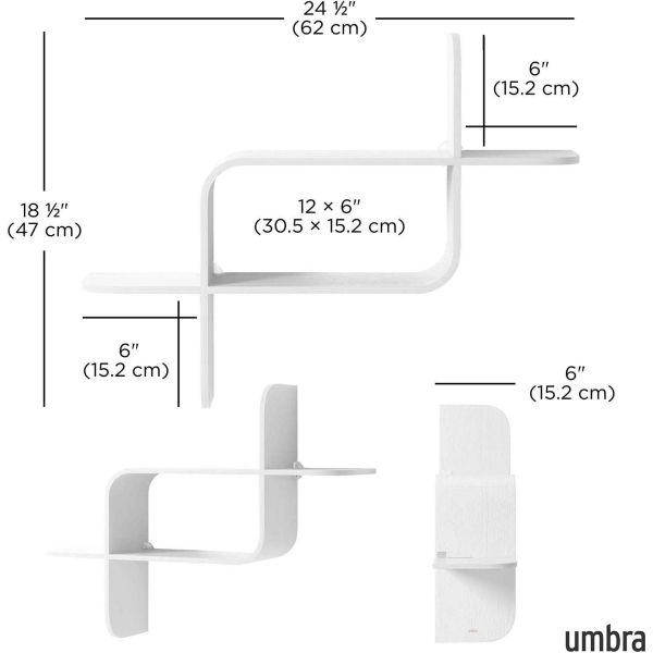 Étagère murale en bois Shelf - UMB-0714