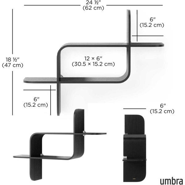 Étagère murale en bois Shelf - UMB-0713