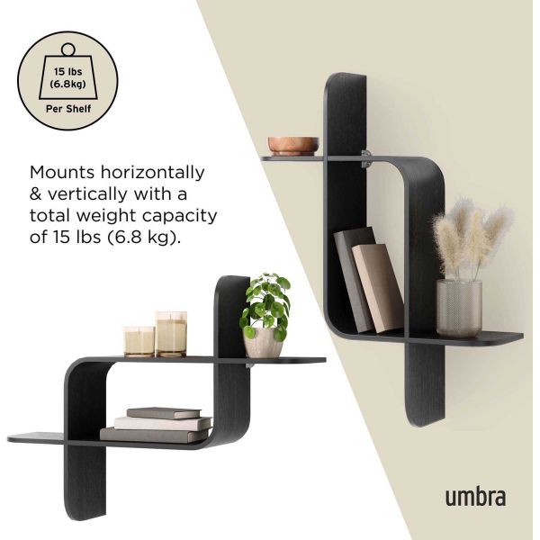 Étagère murale en bois Shelf - 6