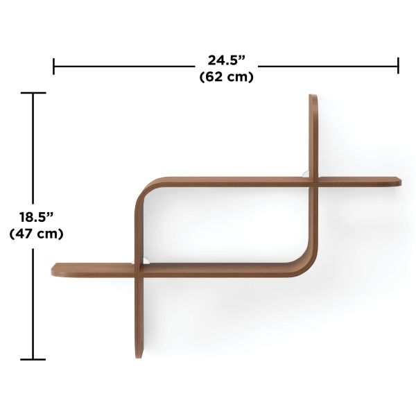 Étagère murale en bois Shelf - UMB-0652