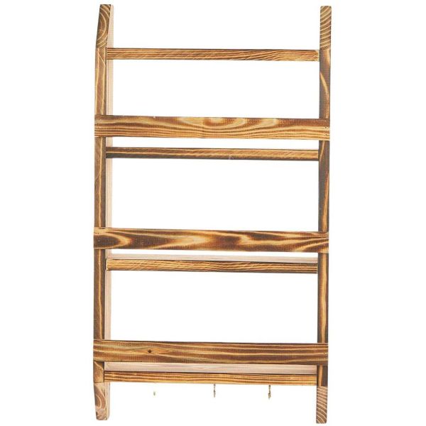 Etagère murale avec 3 crochets - 28,90