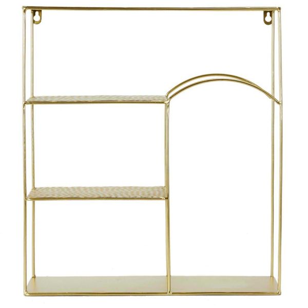 Etagère murale en métal martelé Alia - CMP-5311