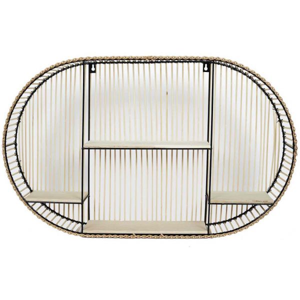 Etagère murale ovale Java - CMP-3985
