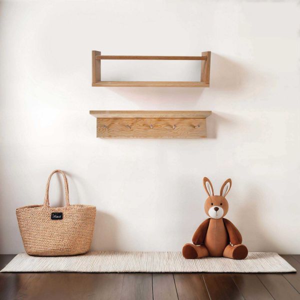 Etagère murale en pin Bly - HANAH HOME