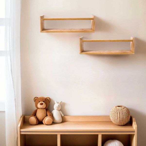 Etagère murale en pin Bly - HANAH HOME