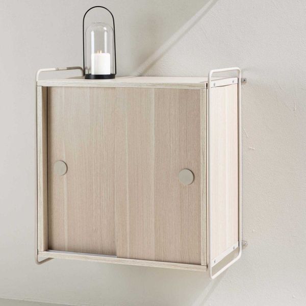 Etagère murale 2 portes 68 x 60 cm Paris - VENTURE HOME