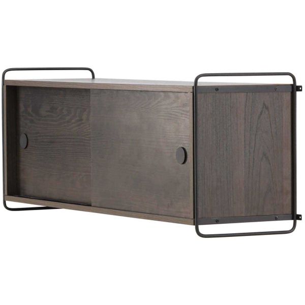 Etagère murale 2 portes 48 x 122 cm Paris - 199