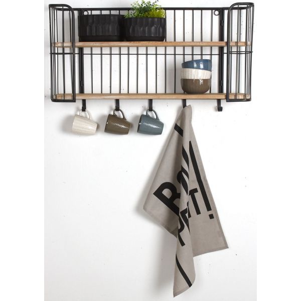 Etagère murale style industriel - AUBRY GASPARD