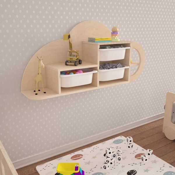 Etagère murale 3 tiroirs Cloud - HANAH HOME
