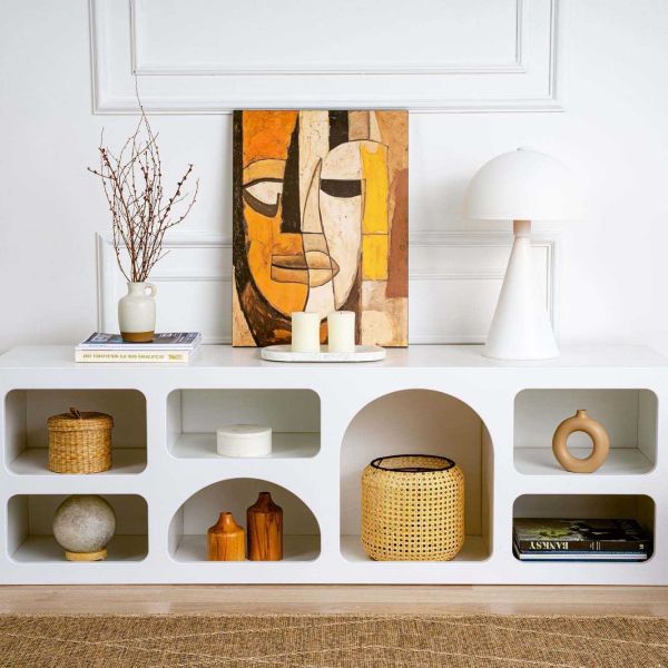 Etagère avec niches Lorin 160 x 38 x 51 cm - 6