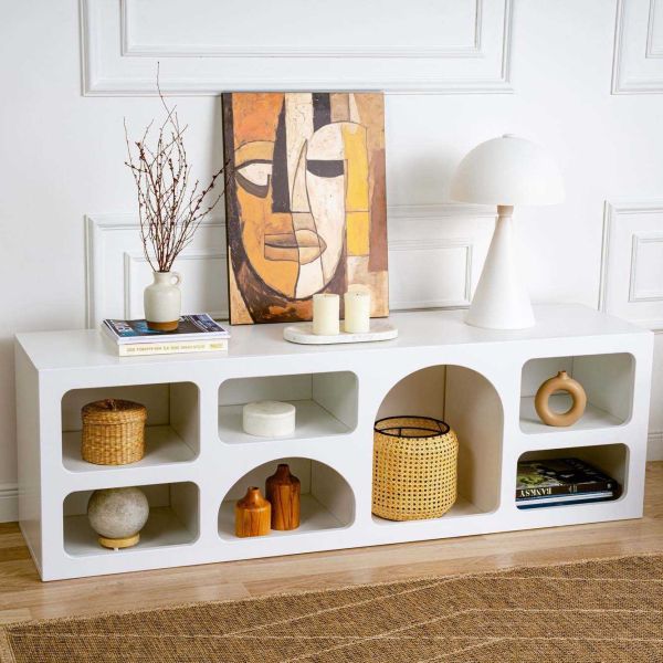 Etagère avec niches Lorin 160 x 38 x 51 cm - ASI-0605