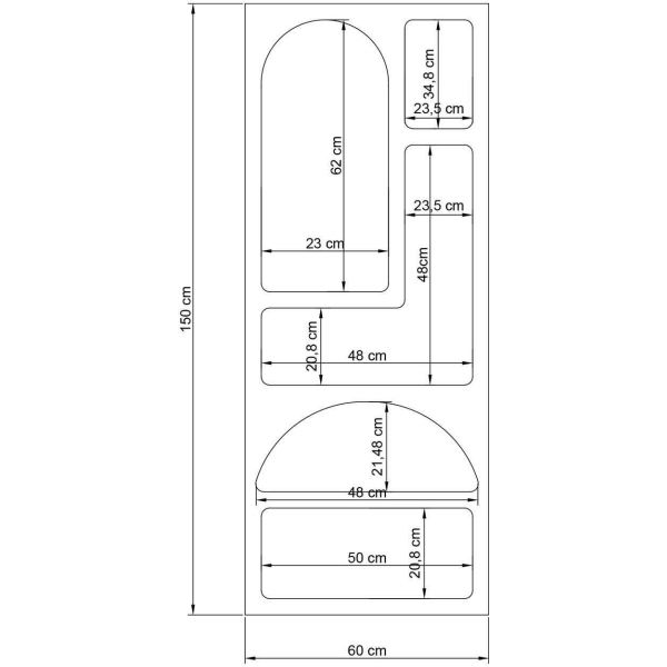 Etagère avec niches Venus - 10