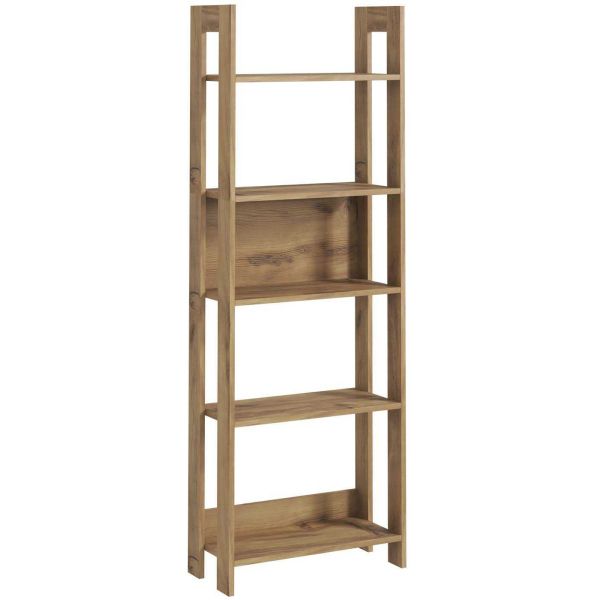 Etagère 5 niveaux en aggloméré Country