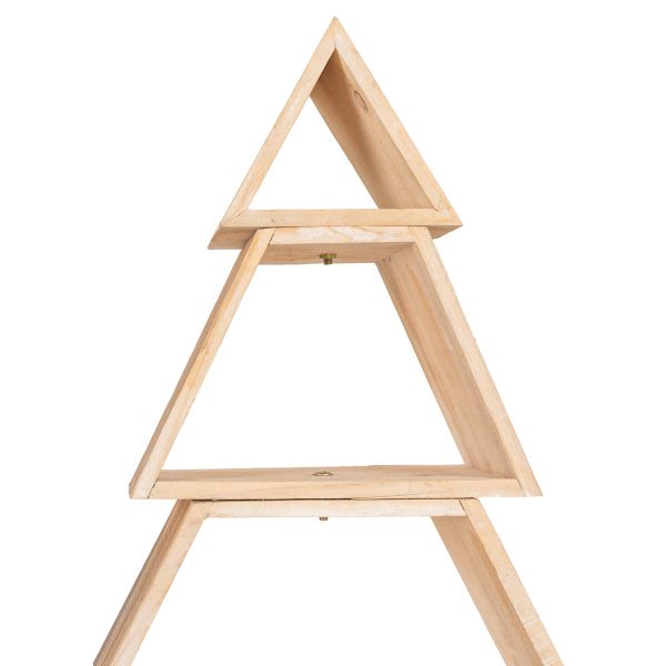 Étagère en pin finition bois brûlé Mon beau sapin - 125