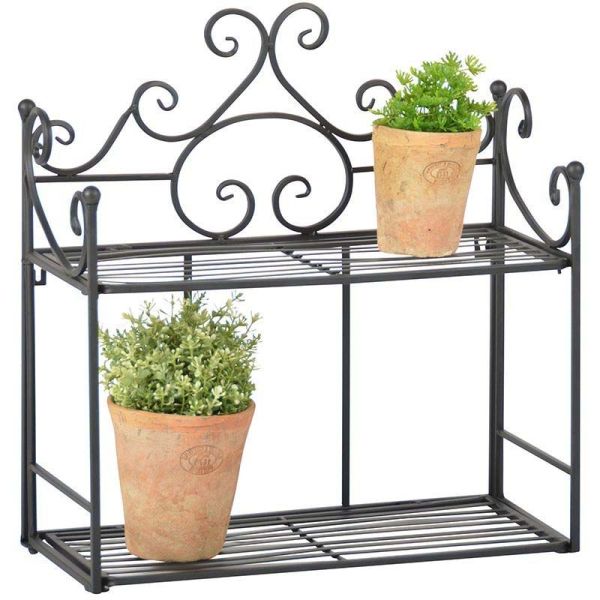 Etagère pliante à plantes Arabesques