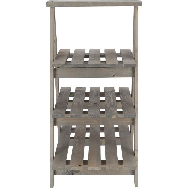 Etagère à plantes triangulaire en pin - 5