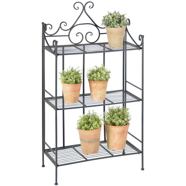 Etagère pliante à plantes Arabesques