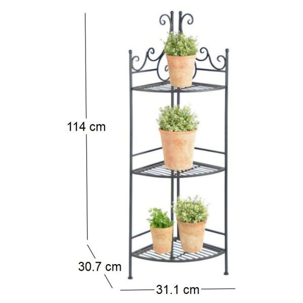 Etagère pliante à plantes Arabesques - 5