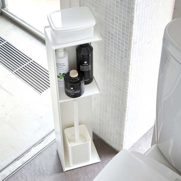Etagère de rangement en métal pour toilettes Tower slim - 69,90