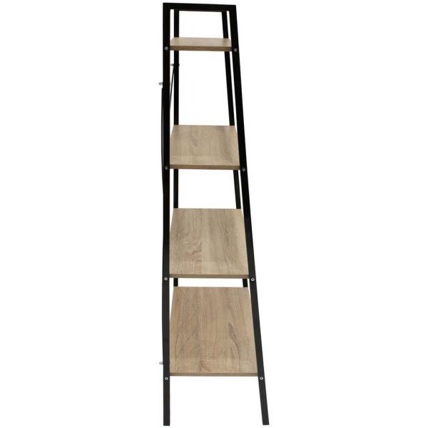 Etagère 4 tablettes en bois et métal Savannah - 6