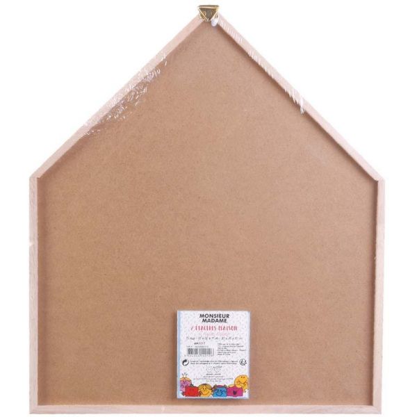 Etagères en bois maison Monsieur Madame (Lot de 2) - 17,90