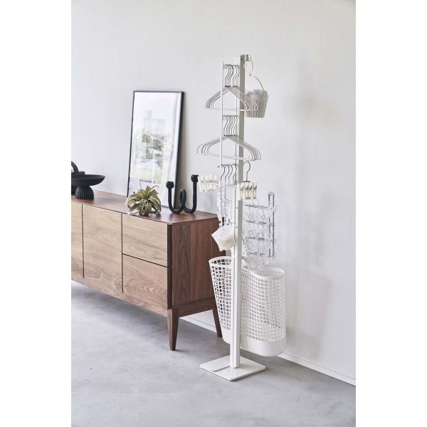 Etendoir à linge d'interieur pliable tower (blanc)