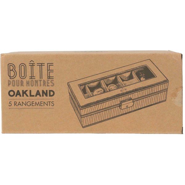 Etui pour montres en polyuréthane Oakland - 5