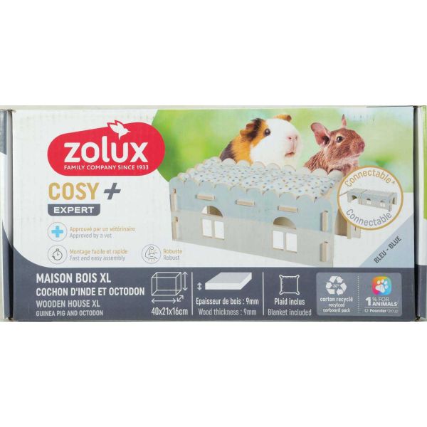 Extension pour maison en bois pour rongeurs Cosy - 5