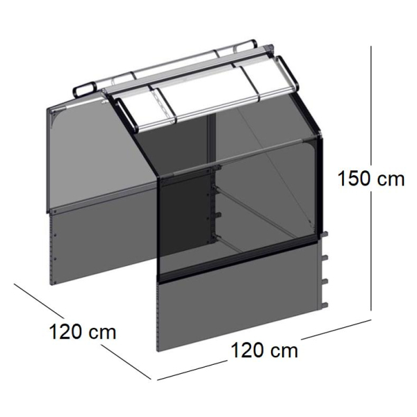 Extension de potager GrowCamp 50cm 650 Litres - GRW-0108