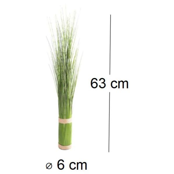 Fagot de bambou artificiel avec tressage - SIL