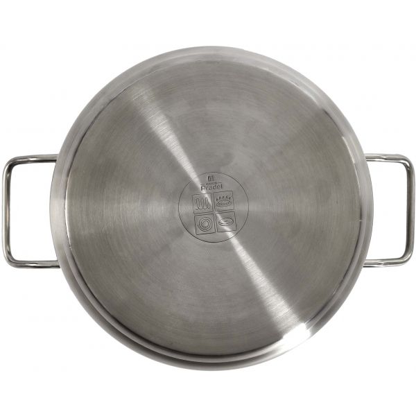 Faitout inox avec couvercle en verre tous feux + induction - 6