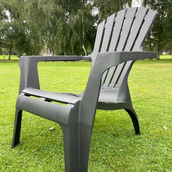 Fauteuil Adirondack en résine polypropylène - 5